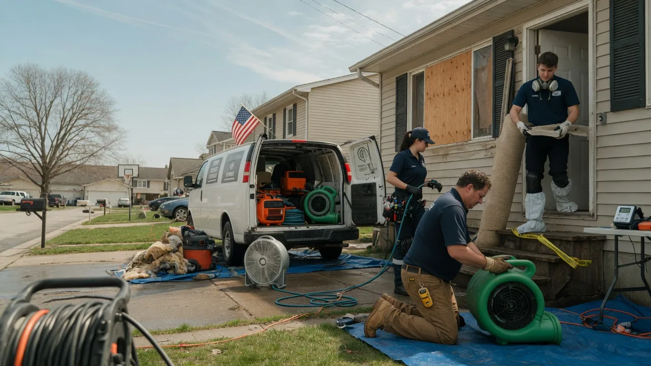 Water Damage Restoration in Sheldon, MO near me